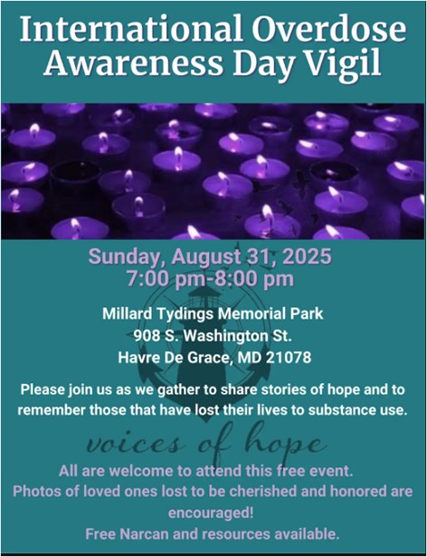 International Overdose Awareness Day Vigil